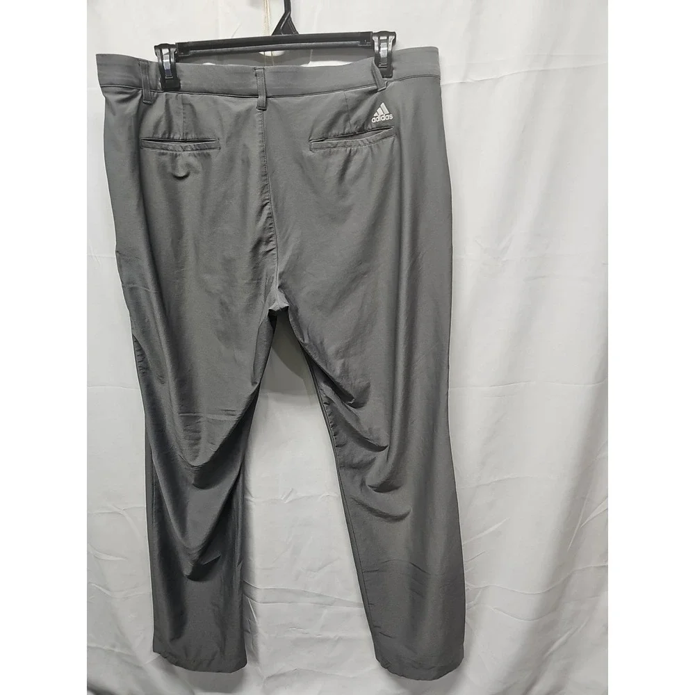 Adidas Men's‎ Gray Athletic Climalite Pants Rn88387 Ca40312 Size 40x32